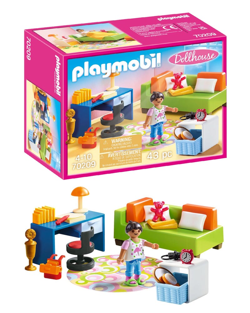 Playmobil طقم أثاث غرفة المراهقين من بلايموبيل - Image 1
