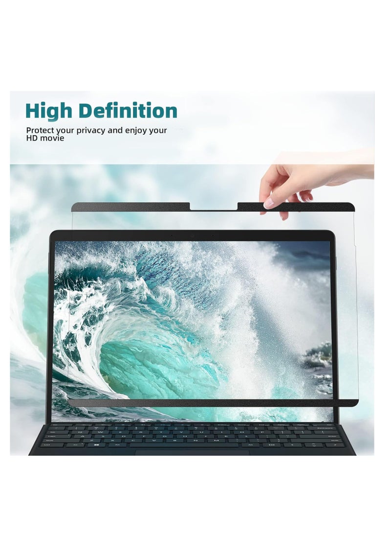 1Pack Magnetic Privacy Screen for 13.5 Inch Surface Laptop 6/5/4/3/2/1, Removable Anti Blue Light Glare Microsoft Surface Privacy Filter Screen Protector Laptop 6/5/4/3/2/1 - Image 3