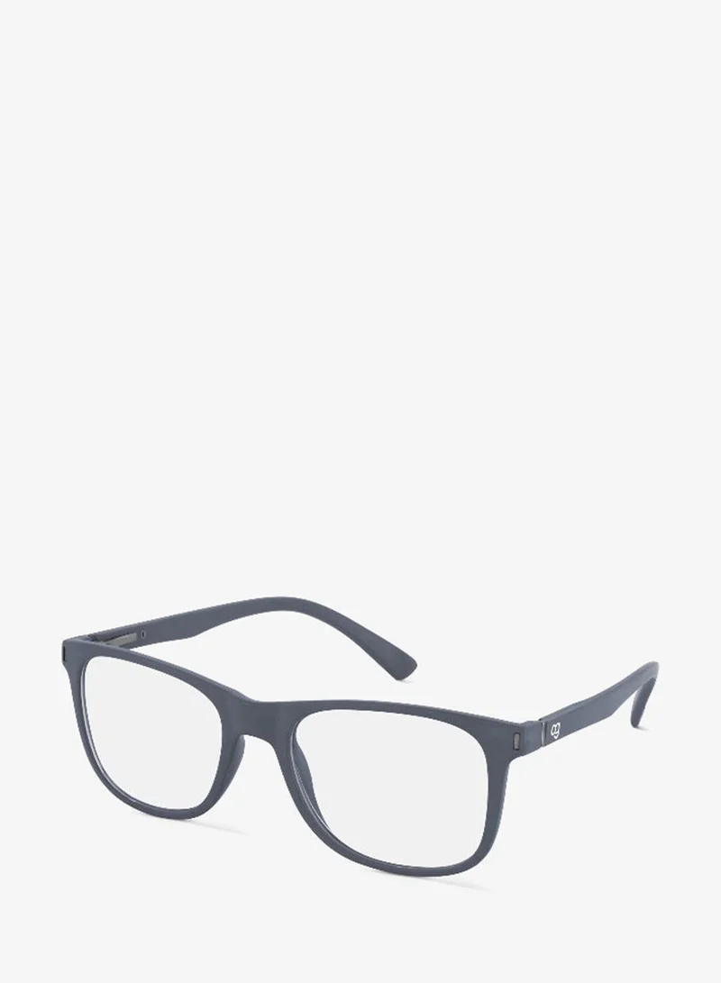 Woggles Noir Grey Square Computer Glasses