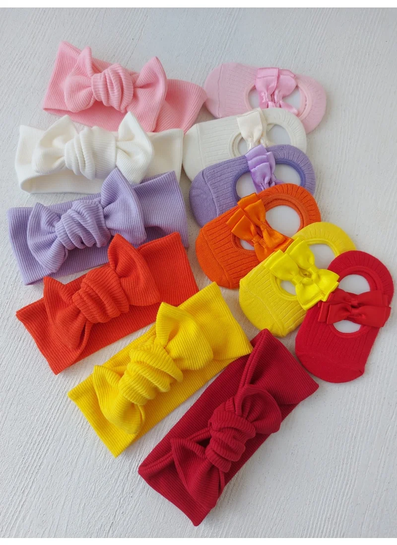 Pempem Bandana Baby Girl Bandana Socks Set