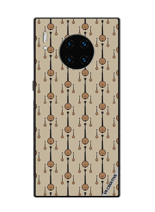 VR CREATIVE Protective Case Cover For Huawei Mate 30 Pro Banjo Musical Design Multicolour - Image 1