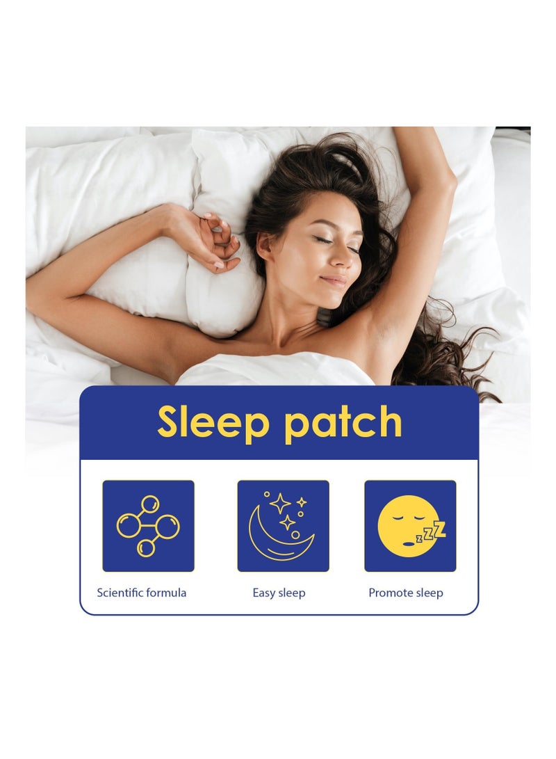 Generic Deep Sleep Patches for Adults, 48 Pcs Sleep Aid Pads, Natural Sleeping Stickers to Improve Sleep Quality, Relaxing Night Sleep Patches, Sleep Aid Patches for Men and Women - Image 4