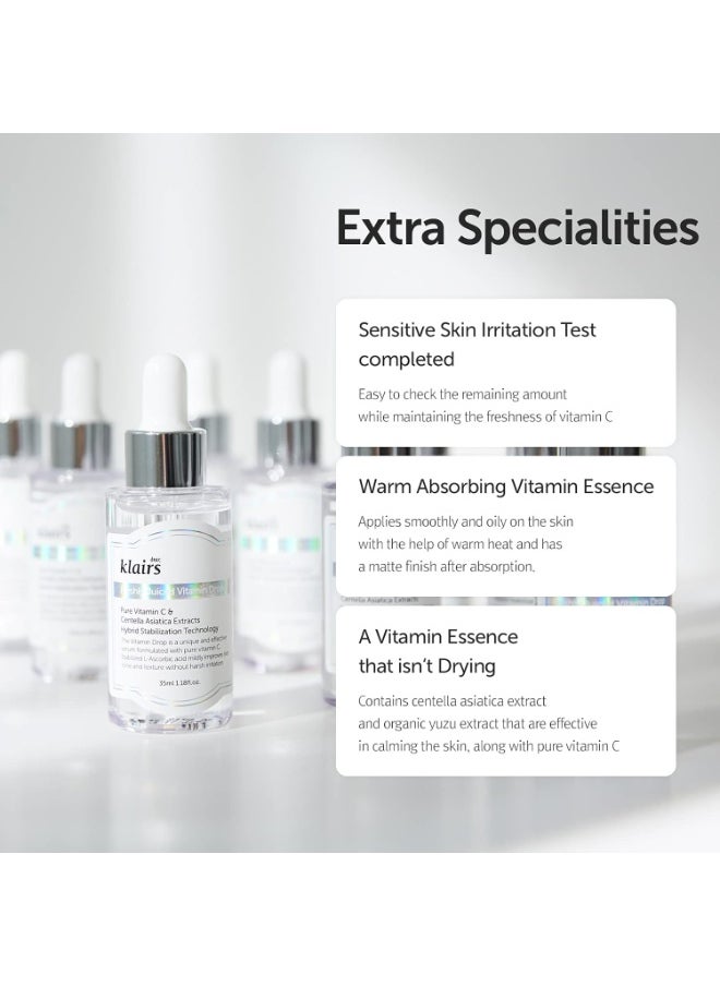 Dear,Klairs Klairs Freshly Juiced Vitamin Drop, 5% pure vitamin C, vitamin C serum, 35ml, 1.18oz  - Image 3