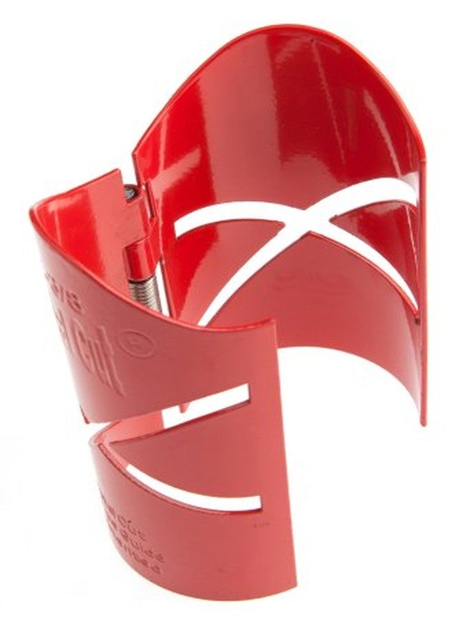Forney 70620 Pipe Cutting Guide, Total Cut, 2-3/8-Inch , Red - Image 2