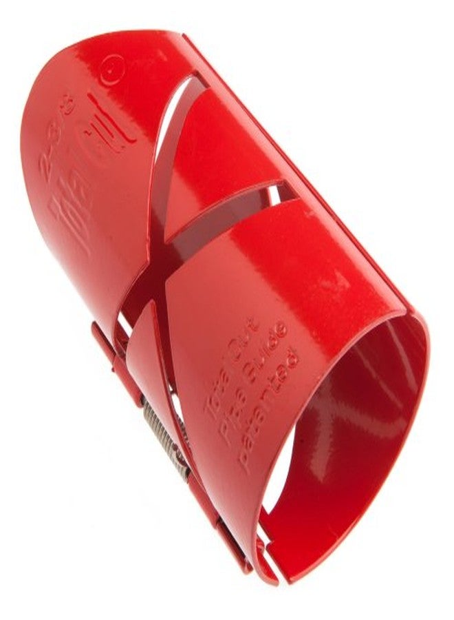 Forney 70620 Pipe Cutting Guide, Total Cut, 2-3/8-Inch , Red - Image 3