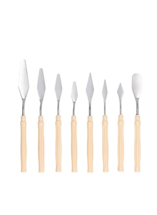 8 PCS Palette Knife Stainless Steel Multifunctional Painting Knife Set for Painting - pzsku/Z779091F6840E75A9330DZ/45/_/1714012596/60402ce7-fc41-4743-ab01-dd7477e1f375
