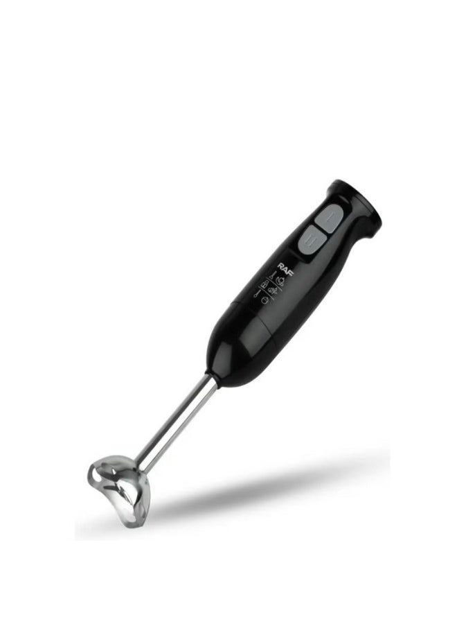 RAF BLENDER SET 5 İN 1 || Stainless Steel 400W || Powerful Turbo Boost With Variable Speeds, Chopper, Mixer, Food Processor, Smoothie Maker and milk frother - Image 3