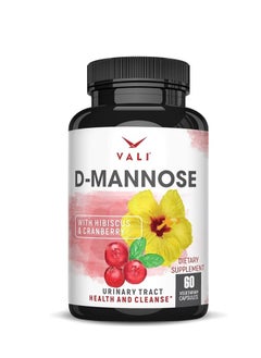 VALI D-Mannose 1000mg Urinary Tract Health Formula Healthy Bladder  Herbal UT Function 60 veg Caps 