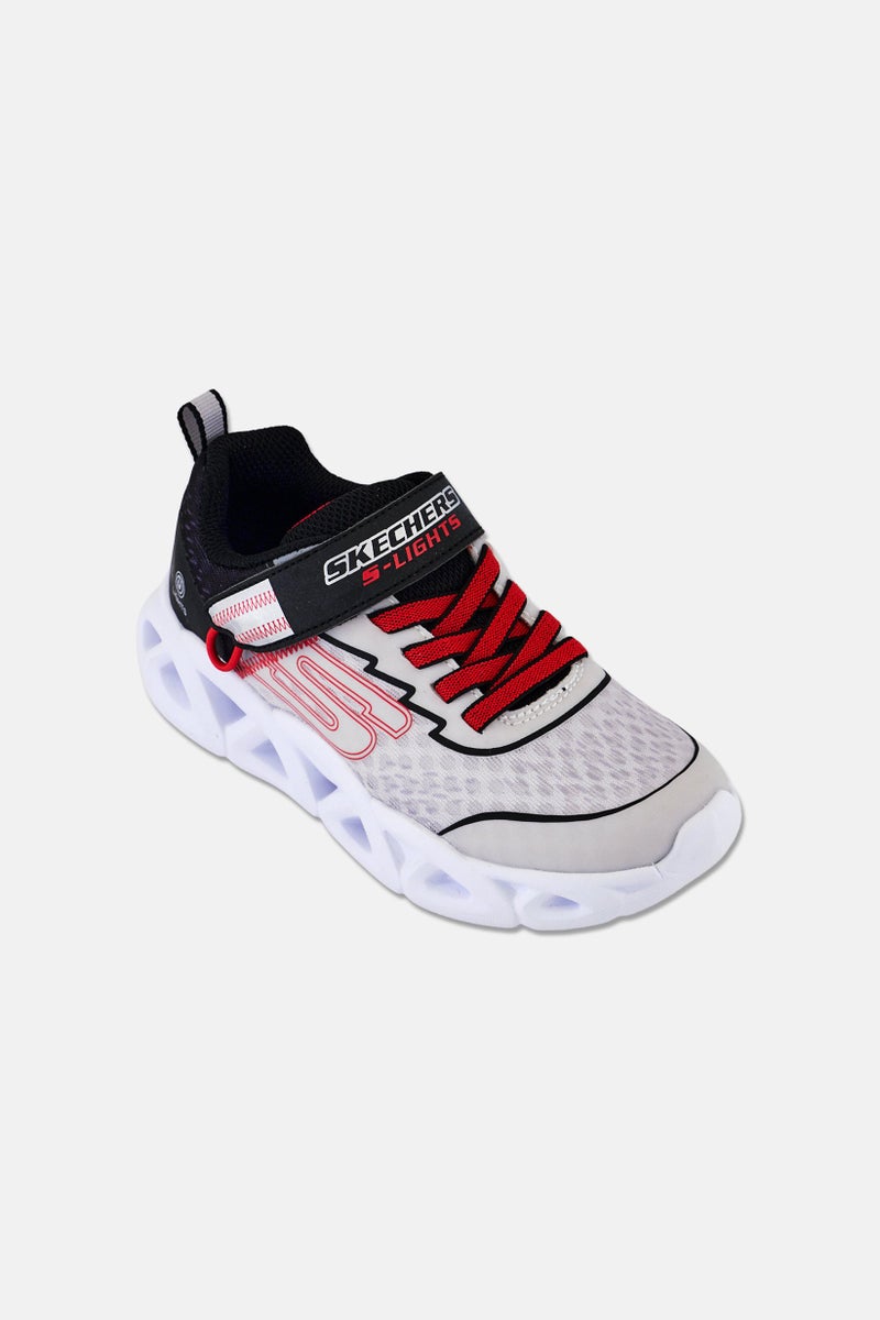 SKECHERS أحذية توستية برايتس 2,0 للأطفال الأولاد بإغلاق فيلكرو، بيج - Image 1