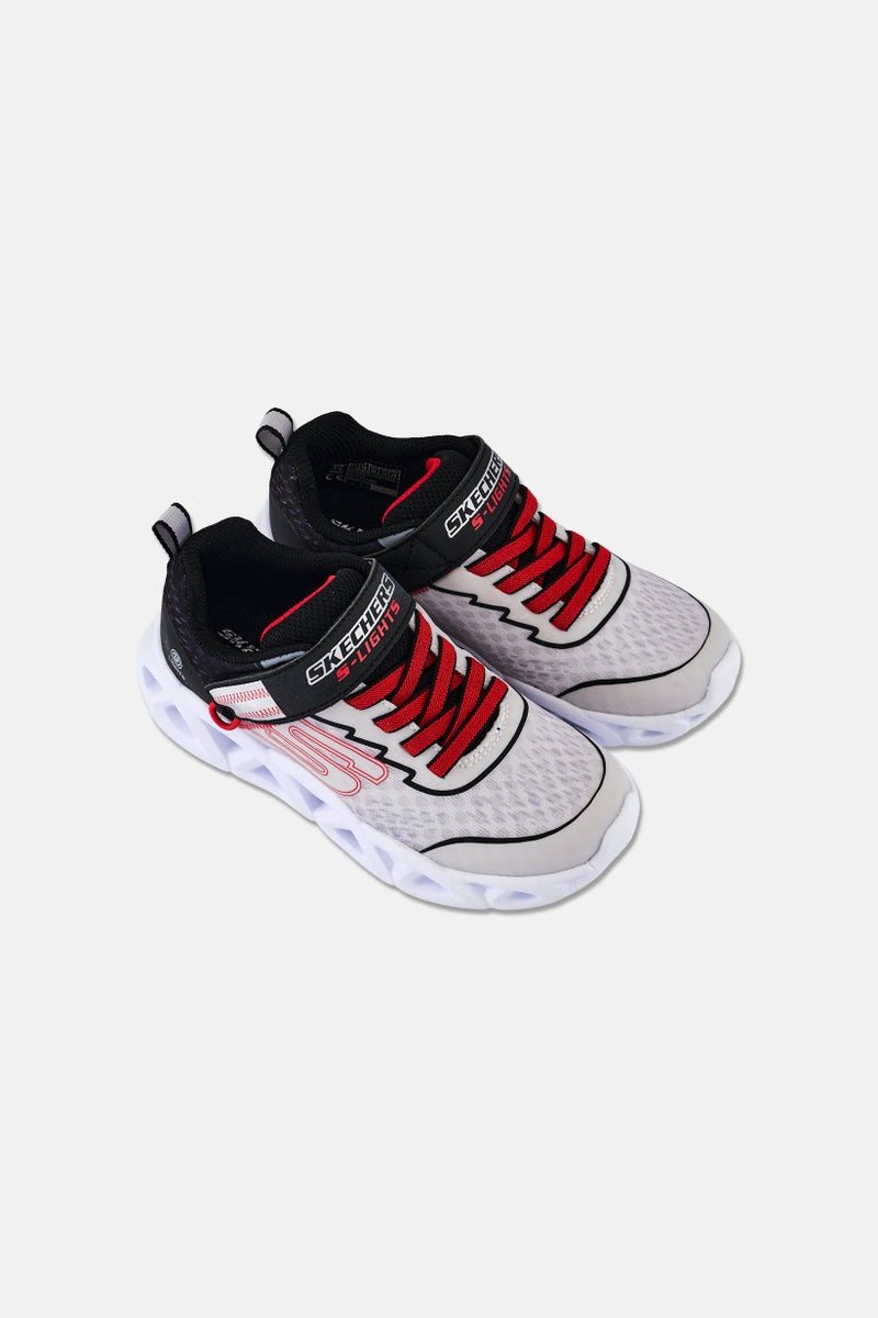 SKECHERS أحذية توستية برايتس 2,0 للأطفال الأولاد بإغلاق فيلكرو، بيج - Image 4