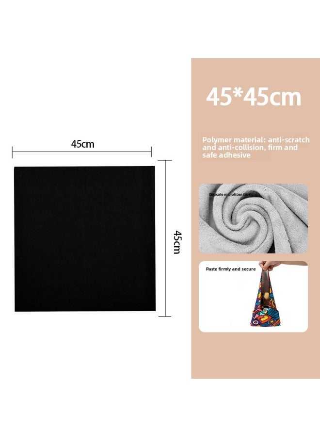 Hundred Patch Cloth Camera Liner Bag Magic Folding Cloth Micro Single SLR Lens Wrapping Cloth Bag Storage Protection Cosmetic Bag-Colour:Black-Size:45cm*45cm (common Size For Cosmetic Bags)  - Image 1