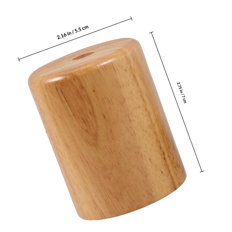 Wood Lamp Holder Adapter Vintage Pendant Lamp Base Holder For Light Fixture Retro Pendant - Image 2