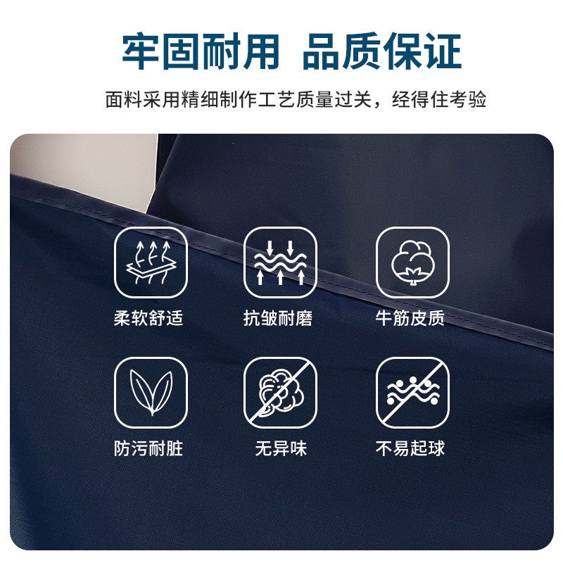 Waterproof And Oil-Proof Beef Tendon Thickened Apron Kitchen Aquatic Slaughtering Catering Special Extended Waist Acid And Alkali Resistant - Image 4
