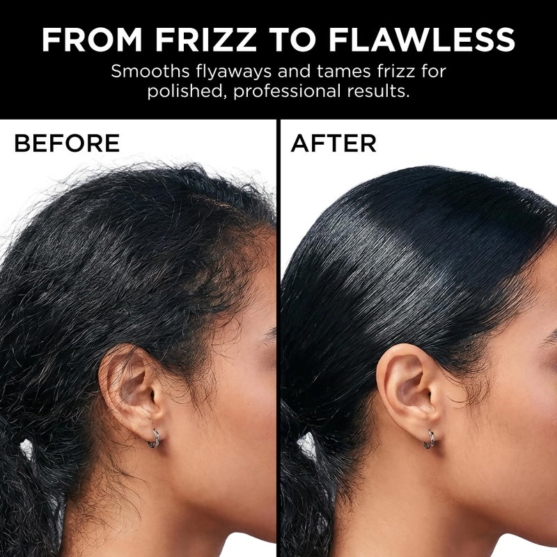 Style Factor EDGE BOOSTERÂ® Strong Hold Styling Gel | Alcohol-Free Hair Gel with Camellia Sinensis Seed Oil for Curly, Wavy & Sleek Styles | Frizz Control, Long-Lasting and Flexible Hold (16.9oz) - Image 3