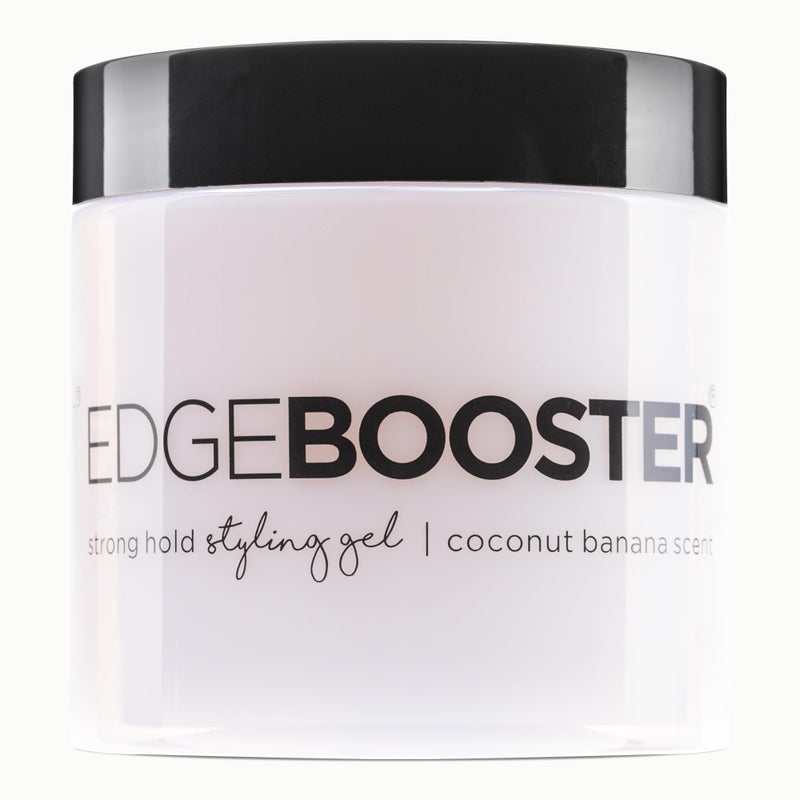 Style Factor EDGE BOOSTERÂ® Strong Hold Styling Gel | Alcohol-Free Hair Gel with Camellia Sinensis Seed Oil for Curly, Wavy & Sleek Styles | Frizz Control, Long-Lasting and Flexible Hold (16.9oz) - Image 1