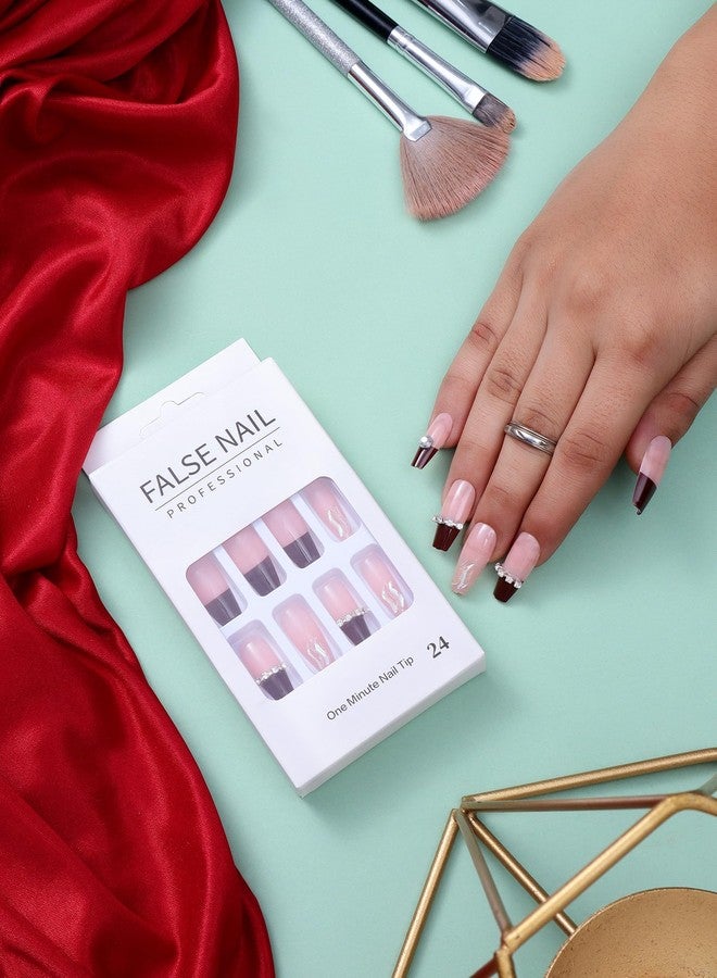 KILLFE Artifical Nails For Women | Reusable | Vibrant | Durable Acrylic Nails | Multicolor (NP-54) - Image 3