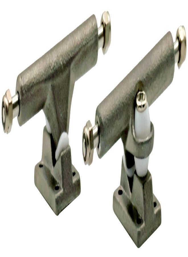 RACOFSB G1 Fingerboard Trucks 34mm Inverted Kingpin with Soft Bushing and Pivot Cup - Image 1