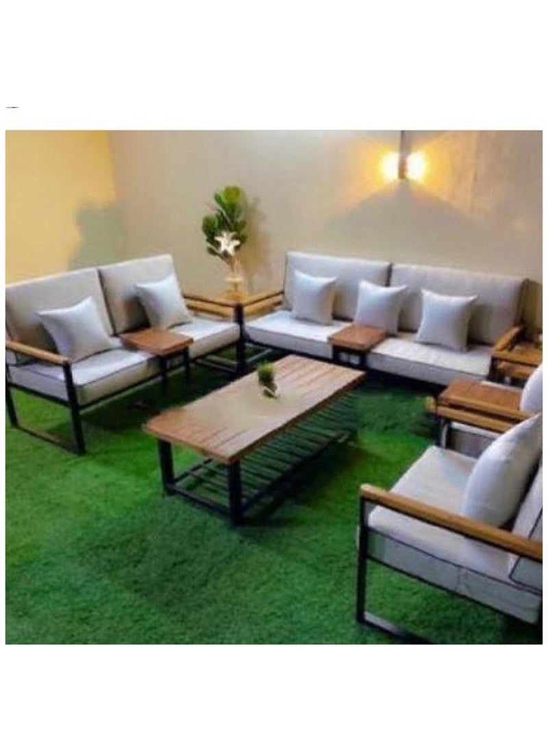 Other Manufacturer 5-piece outdoor seating for 7 people with table  - Image 1