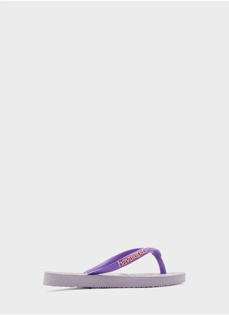 havaianas Kids Brasil Fresh Flip Flops