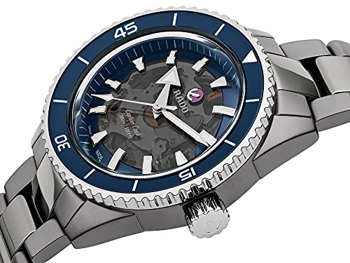 Rado Blue Watch Captain Cook High Tech Ceramic Automatic Swiss Movement, 43 mm. R32128202 - Image 3