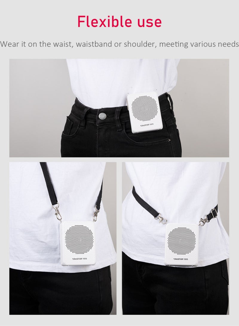 Portable Rechargeable Voice Amplifier with Headmount Microphone for Teaching Singing & Presentation. - Image 3