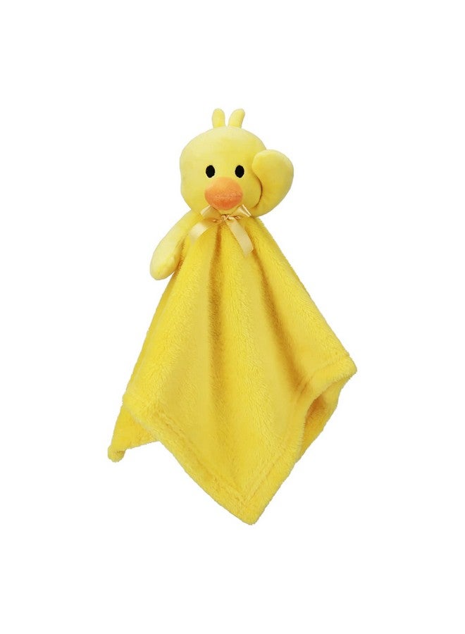 برو غوليم بطانية أمان على شكل بطة من برو جوليم، ناعمة صفراء اللون، مناسبة للجنسين، هدايا للأطفال حديثي الولادة، لعبة محشوة على شكل حيوان، مقاس 16 بوصة - Image 1