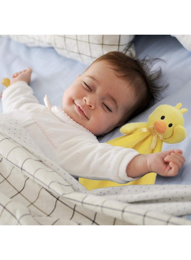 برو غوليم بطانية أمان على شكل بطة من برو جوليم، ناعمة صفراء اللون، مناسبة للجنسين، هدايا للأطفال حديثي الولادة، لعبة محشوة على شكل حيوان، مقاس 16 بوصة - Image 2