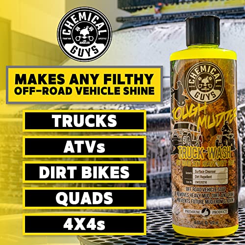 Chemical Guys CWS20216 Tough Mudder Foaming Truck, Off Road, ATV and RV Heavy Duty Wash Soap, (Works with Foam Cannons, Foam Guns or Bucket Washes), 16 fl oz, Lemon Scent - Image 5