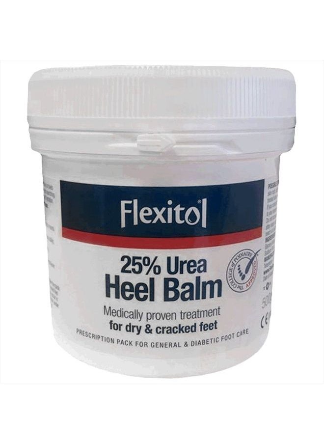 Flexitol Heel Balm 500g - Tub & Lid Seal - No Blockage 