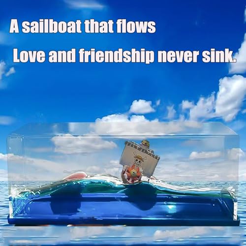 PTAEXCEL Unsinkable Boat in a Box, Unsinkable Cruise Ship Toy, Cruise Ship Fluid Drift Bottle, Cruise Ship Fluid Drift Model Decoration, Home Decoration Toys Gift. (D) - Image 2