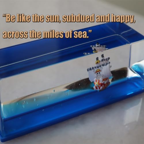 PTAEXCEL Unsinkable Boat in a Box, Unsinkable Cruise Ship Toy, Cruise Ship Fluid Drift Bottle, Cruise Ship Fluid Drift Model Decoration, Home Decoration Toys Gift. (D) - Image 3