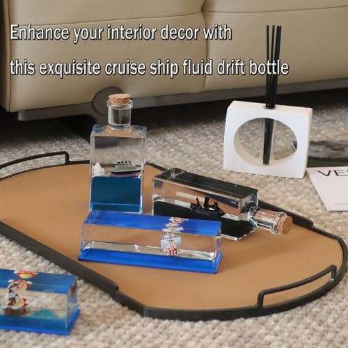 PTAEXCEL Unsinkable Boat in a Box, Unsinkable Cruise Ship Toy, Cruise Ship Fluid Drift Bottle, Cruise Ship Fluid Drift Model Decoration, Home Decoration Toys Gift. (D) - Image 4