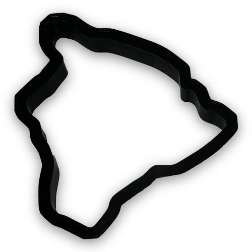 Bundle of Fun Hawaii State Cookie Cutter with Easy to Push Design, for Sports, Work Events, and Graduation Celebrations (3.5 inch) - Image 1