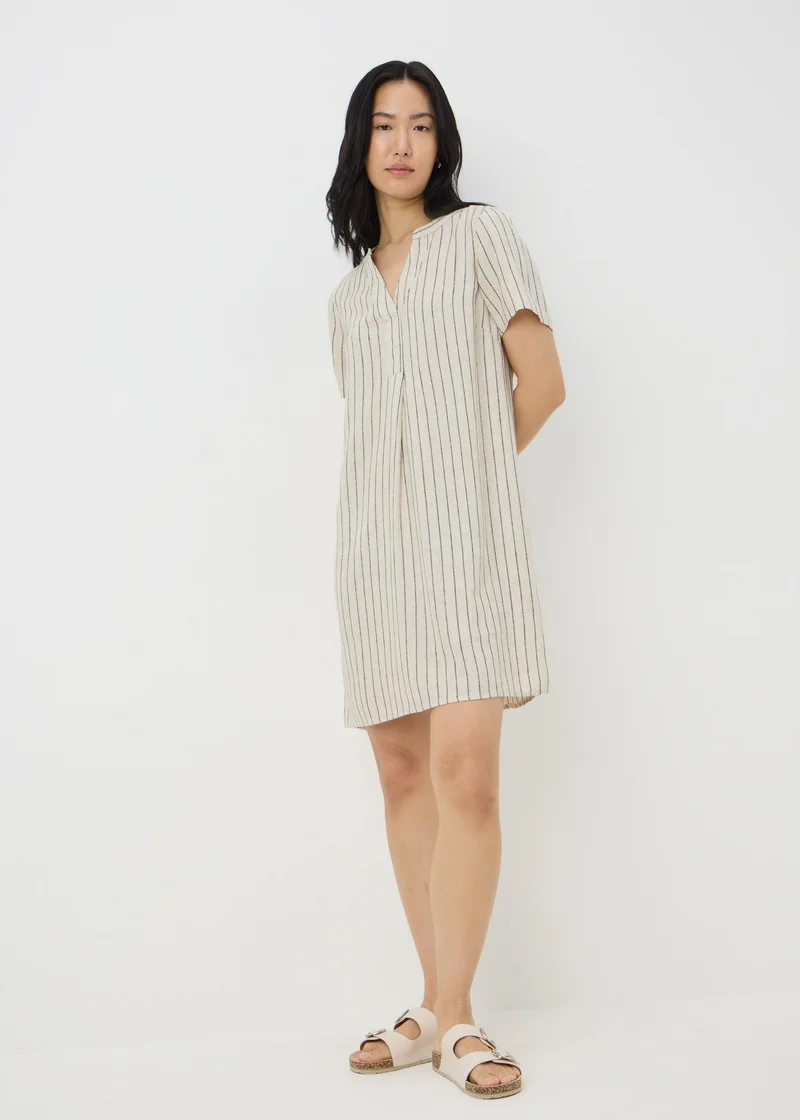 Matalan Striped Mini Shirt Dress