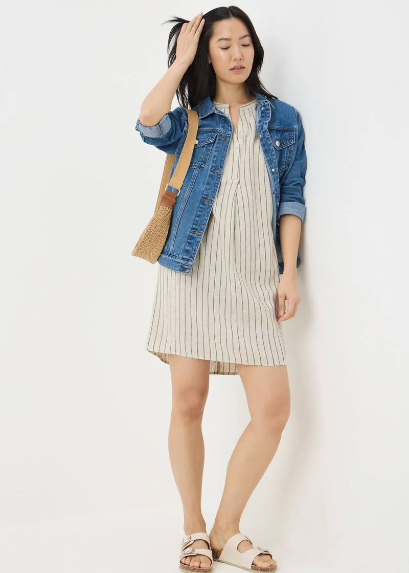 Matalan Striped Mini Shirt Dress