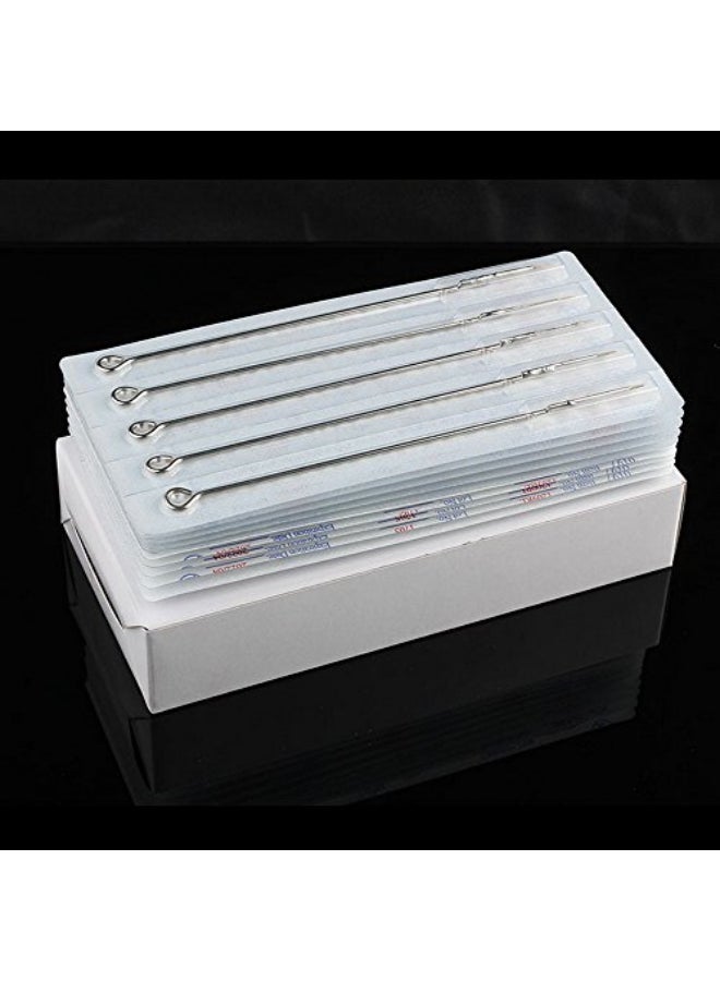 20LY 50PCS 14RS Tattoo Needles Round Shading Needles for Tattooing Disposable Sterilized - Image 4