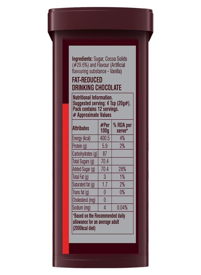 Hershey's Hersheys Exotic Dark Hot Chocolate Drink Powder Mix, 250 g - Image 4
