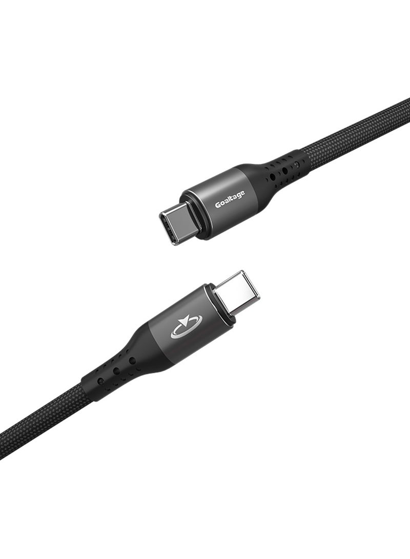 Goaltage CA02 USB-C to USB-C Super-Fast Charging Cable with E-Marker Chip and 480Mbps Data Transfer Functionality - 200cm  - Image 3