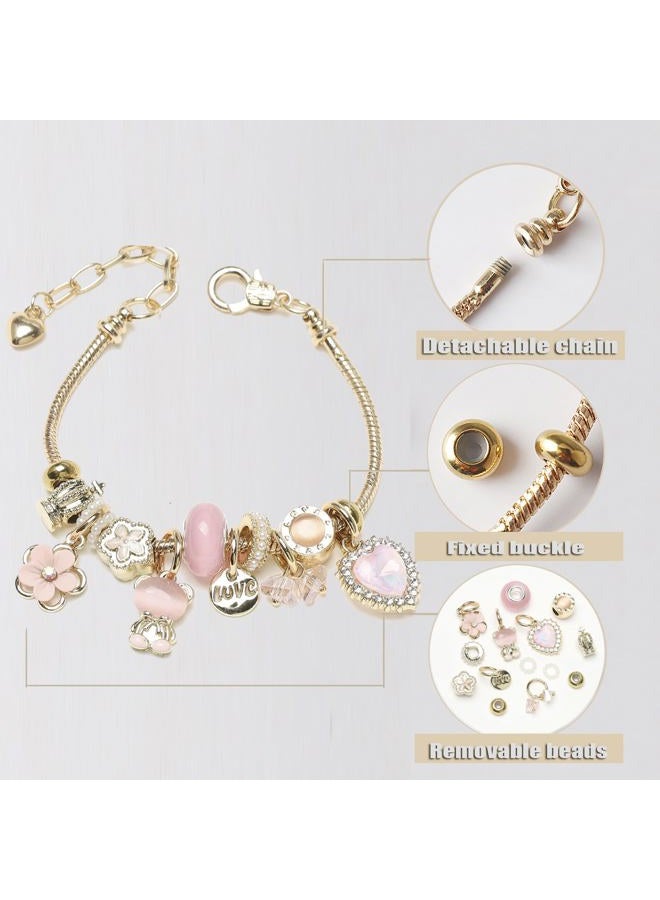 DS Charm Bracelets for girls,exquisite cute cartoon friendship bracelets Stainless Steel Bangle with birthday Gift box, Adjustable girls jewelry Suitable for holiday gifts, Adjustable, Stainless steel - Image 4