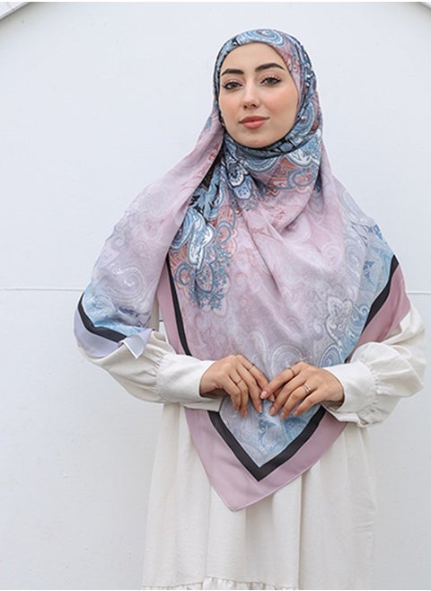 Square Chiffon Scarf - Printed