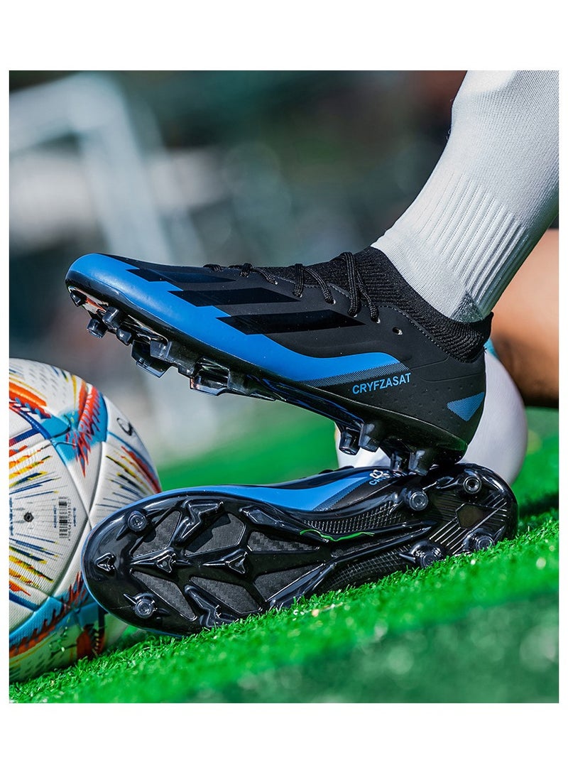 SKT Shiketro Men's soccer cleats for outdoor indoor professional youth boys soccer cleats unisex soccer cleats.  - Image 2