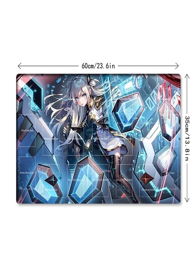 Mlikemat بساط اللعب الجديد من Mlikemat Sky Striker Ace - بساط لعبة بطاقات التداول Raye TCG CCG OCG مع مناطق + حقيبة مجانية (ZD014-852-A) - Image 5