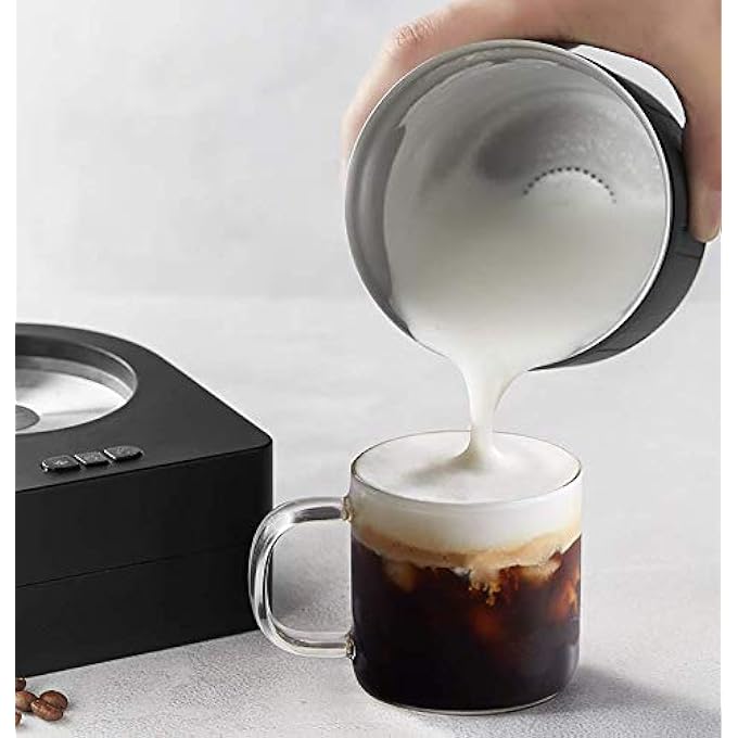 ريحني مموج الحليب الكهربائي المستخدم في تسخين المشروبات، تحريك القهوة، رغوة الحليب، إلخ، درجة حرارة قابلة للتعديل بحرارة ساخنة وباردة - Image 5