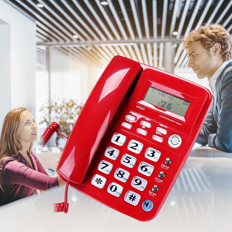 Easy daily handling design Office-Ready Corded Phone with Lightweight Body, Speakerphone Function & Call Visibility Home Landline Phone Large Button Leakproof sealed Trendy versatile build Secure equipped warehouse Market multi-use trusted quality Worldwide simple practical design Long use oriented quality All usage compatible Varied global sizing picks Dust proof Universal design Rack sorted local inventory Precision processed material Multiple design variants All preference matching build Heavy load resistant Hanging space save Local & cross border ship compatible Odor resistant Pop-area nearby warehouse Affordable fast purchase options Budget friendly sizing alternatives Periodic stock arrangement All governorates deliver Durability boosted processed material - Image 2
