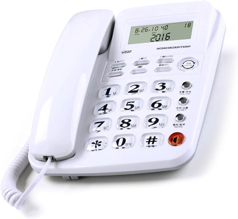 Easy daily handling design Office-Ready Corded Phone with Lightweight Body, Speakerphone Function & Call Visibility Home Landline Phone Large Button Leakproof sealed Trendy versatile build Secure equipped warehouse Market multi-use trusted quality Worldwide simple practical design Long use oriented quality All usage compatible Varied global sizing picks Dust proof Universal design Rack sorted local inventory Precision processed material Multiple design variants All preference matching build Heavy load resistant Hanging space save Local & cross border ship compatible Odor resistant Pop-area nearby warehouse Affordable fast purchase options Budget friendly sizing alternatives Periodic stock arrangement All governorates deliver Durability boosted processed material - Image 5