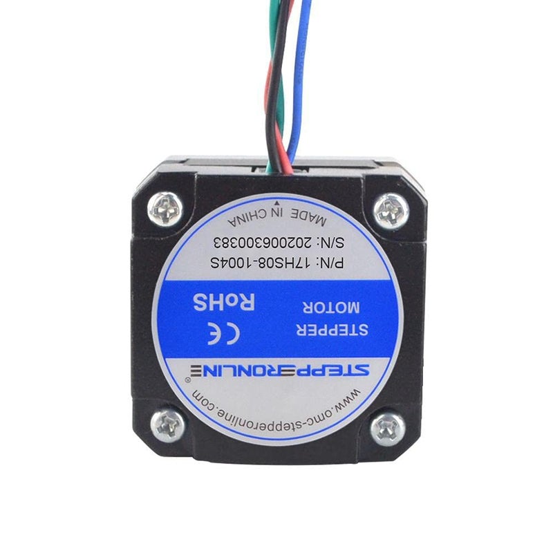 STEPPERONLINE 3 PCS Nema 17 Stepper Motor Bipolar 1.8deg 16Ncm (22.6oz.in) 1A 42x42x20mm 4 Wires for Exturder 3D Printer CNC DIY - Image 4