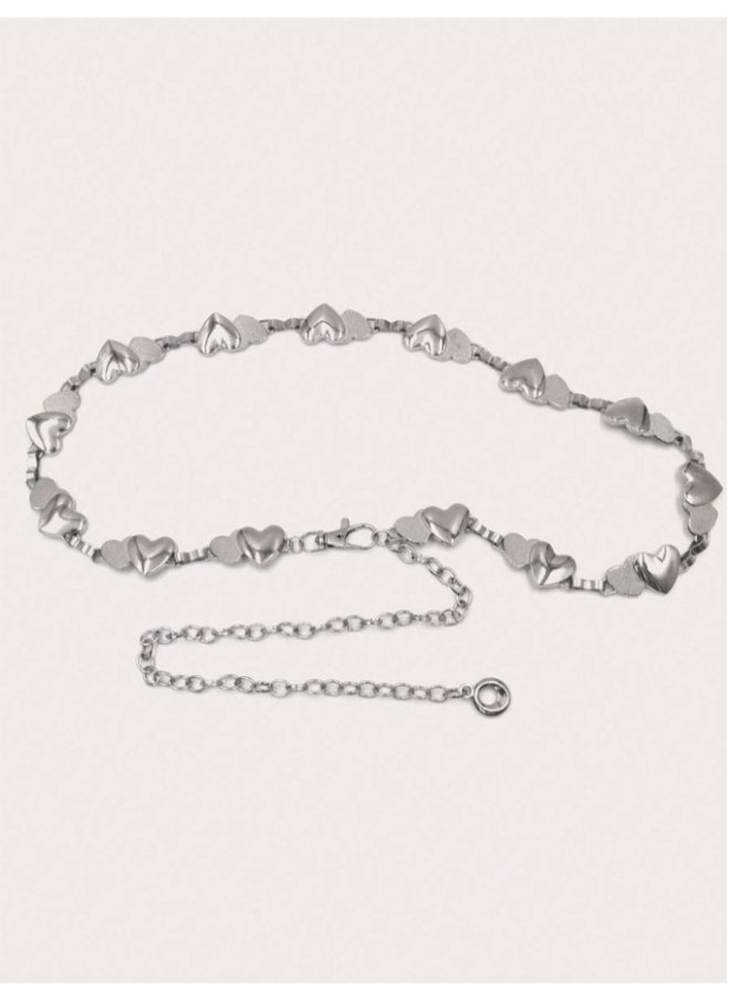 Generic Silver Metal Waist Belt - 115 CM - For Her  - Image 4