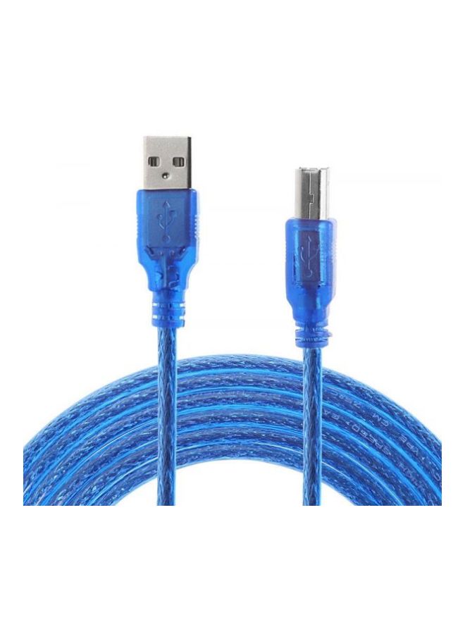 USB 2.0 A To B Male Adapter For Printer Scanner Blue - Image 2