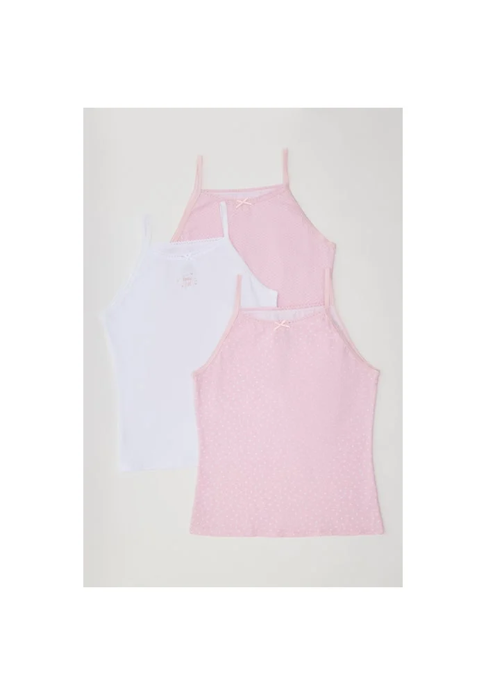 R&b 3 Pack Printed Camisoles