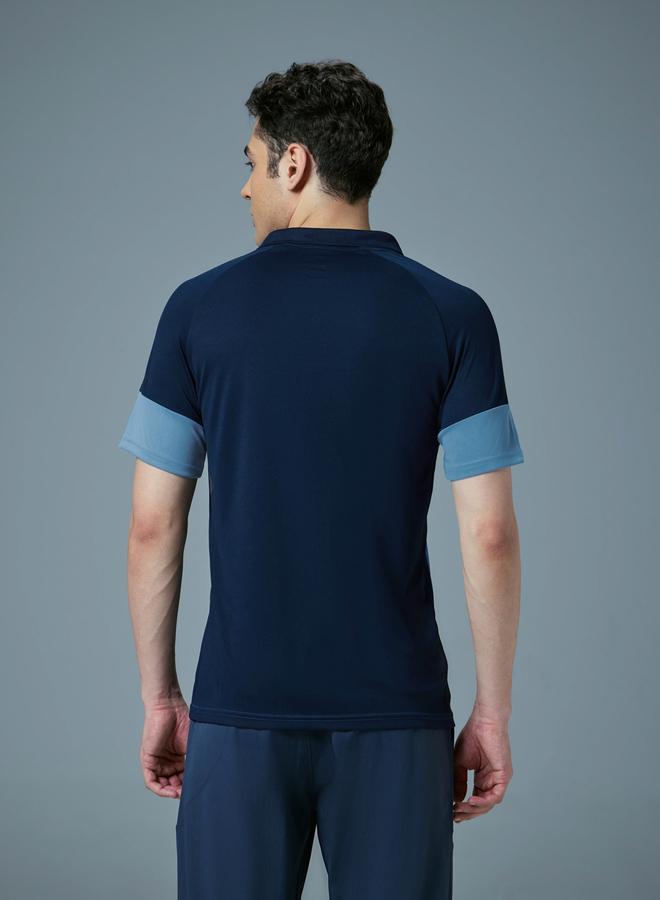 Technosport Color Block Short Sleeve Polo T-Shirt - Image 4